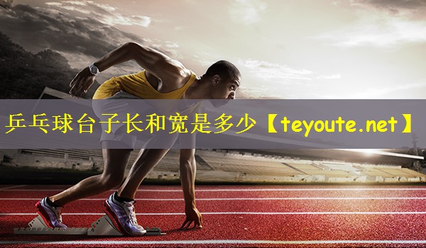 乒乓球台子长和宽是多少
