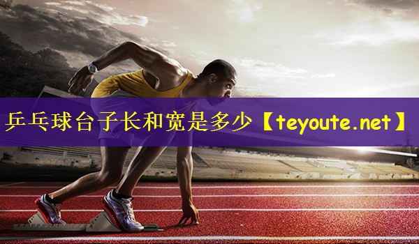 乒乓球台子长和宽是多少